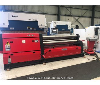 Akyapak AHK 20-08 (10mm max plate) 3-Roll Plate Rolling Machine