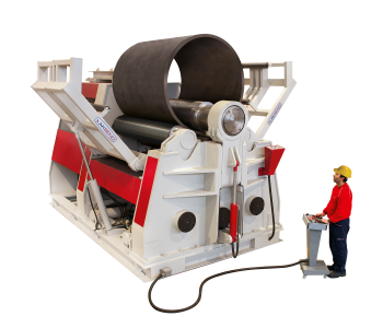 Akyapak AHS 30 28-35 4-Roll Plate Rolling Machine
