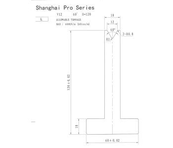 Shanghai Pro LM Pillar 120 x 12 x 60 Segmented