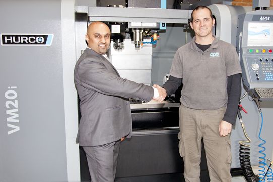 Prashant Gokhale, CNC Machine Tools Sales Manager & Ariel Banco, Owner of Custom Plenum Creations