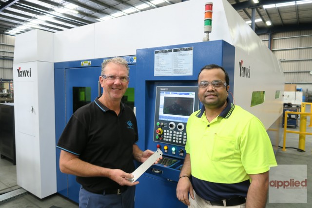 Yawei HLE-1530 Fiber Laser at Ace Wire Works