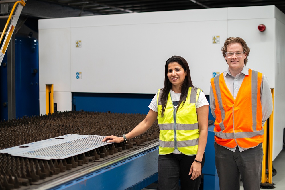 Ecogroup purchases Yawei fiber laser 
