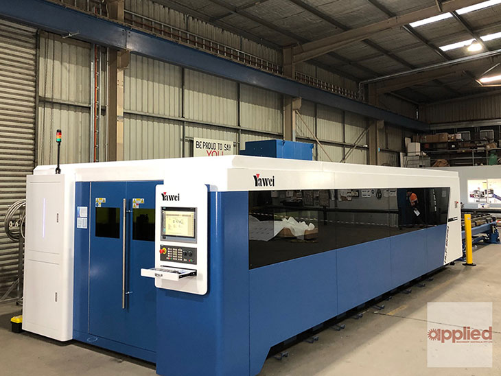 New Yawei fiber laser gives Butko total quality control of production process
