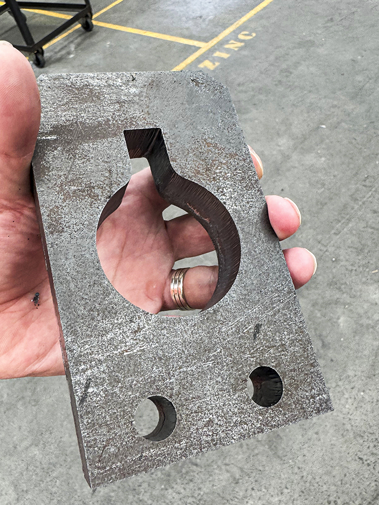 Yawei Fiber Laser output part