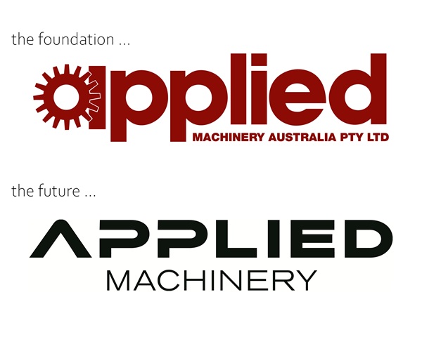 Applied Machinery new Brand logo and identity